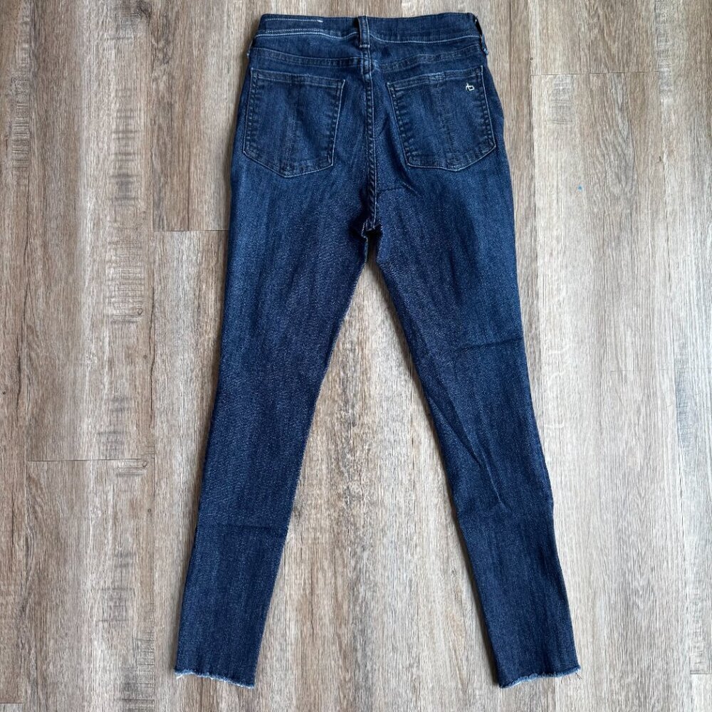 Rag & Bone High Rise Ankle Skinny Jeans Size 26 - Picture 4 of 5